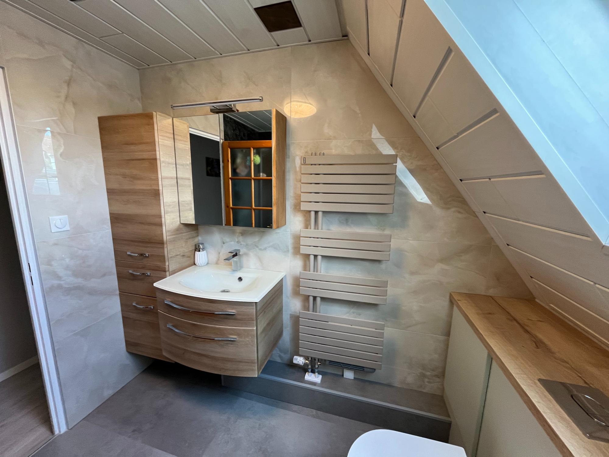 R&eacute;alisation d’une salle de bain &agrave; Obernai H&oelig;nheim