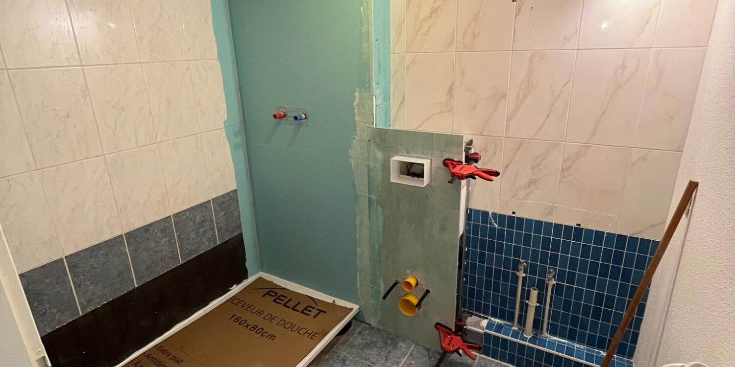 SALLE DE BAIN OBERNAI 4 1500X750 | Agencement Fritz Quand remplacer la robinetterie de sa salle de bain ? Molsheim